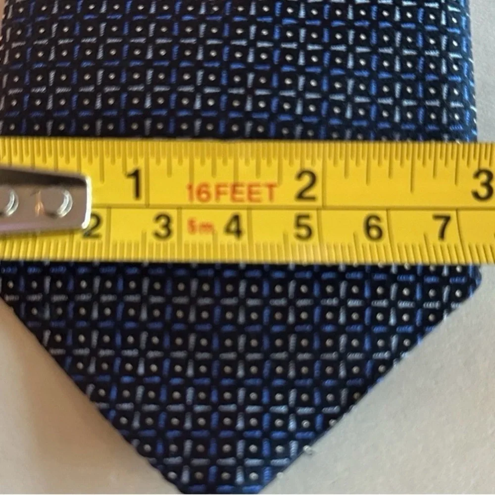 Hugo Boss Silk Neck Tie Navy 3” Wide